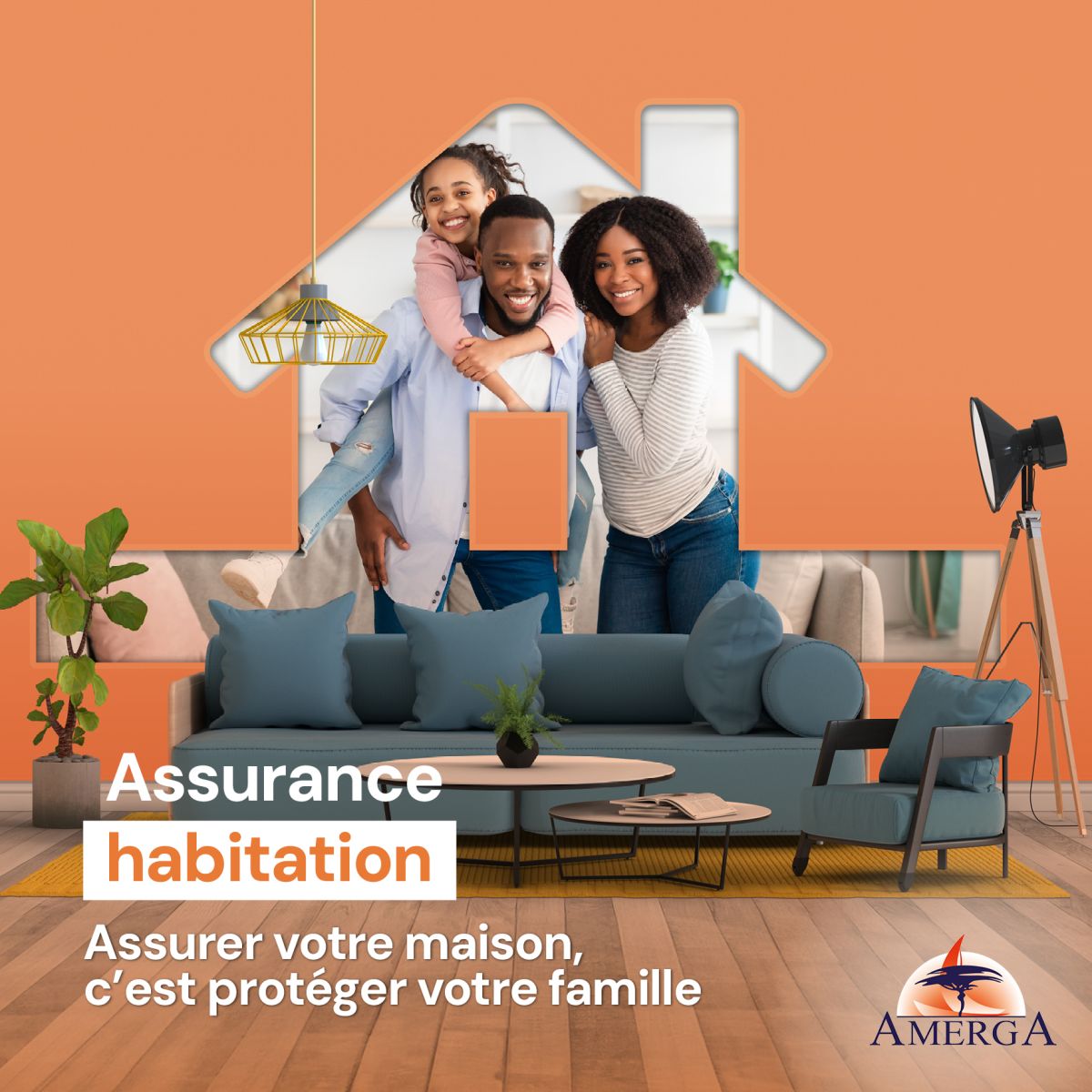 Assurance Multirisque Habitation – Parce que votre maison mérite le meilleur, protégez-la efficacement ! – Amerga