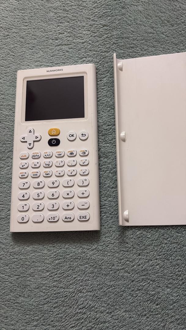 Calculatrice graphique numwork avec programmes intégrés